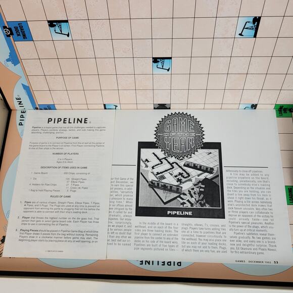 Vintage Playco Hawaii 1988 Pipeline The Oil Game Challenge Strategy Boardgame‎ - Picture 16 of 16